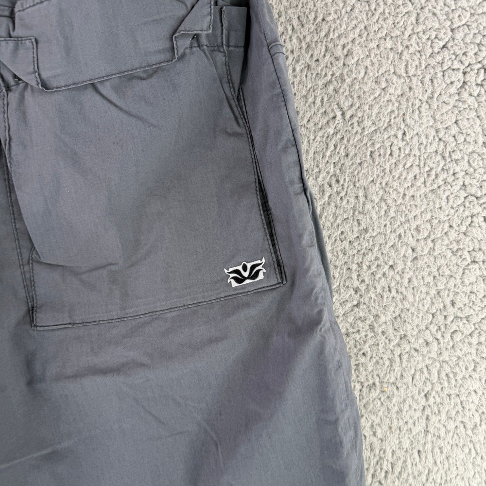 Be present Yoga Knickers Women Medium Gray Agility Capri Pants Made in USA - Picture 6 of 11